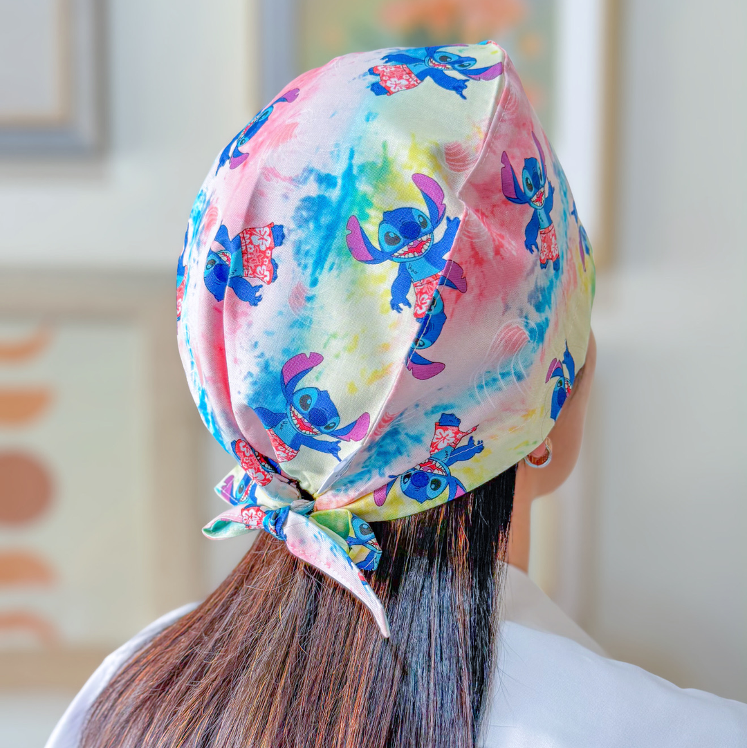 Stitch tie dye